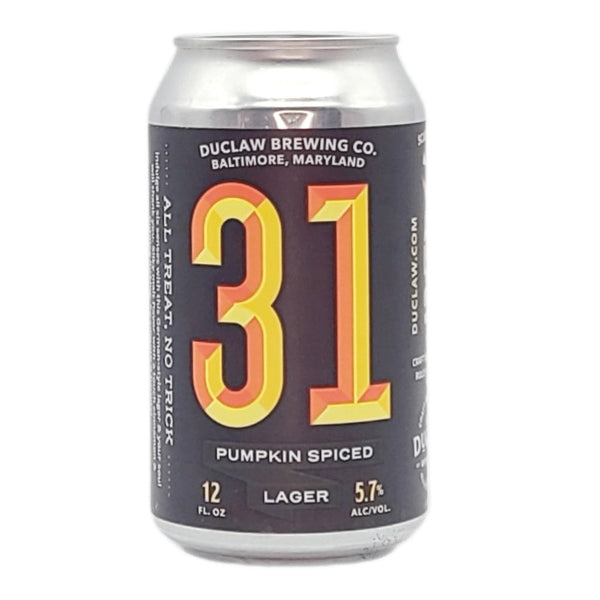 DuClaw Brewing Company 31 Pumpkin Spiced Lager