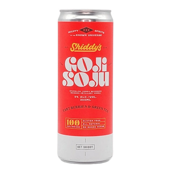 Shiddy's Distilling Goji Soju Sparkling Vodka Beverage