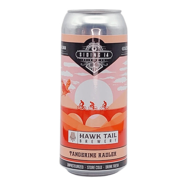Siding 14 Brewing Co. x Hawk Tail Brewery Tangerine Radler