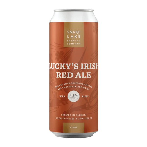 Snake Lake Brewing Company Lucky's Irish Red