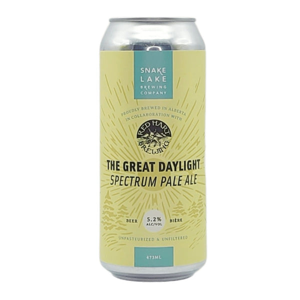 Snake Lake Brewing Company  x Red Hart Brewing The Great Daylight Spectrum Pale Ale