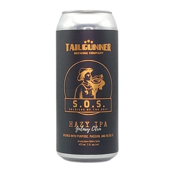 Tailgunner Brewing Co. S.O.S Galaxy & Citra Hazy IPA