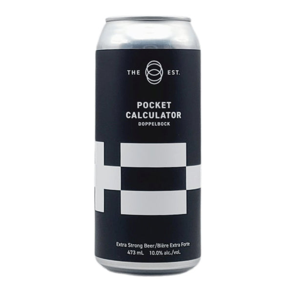 The Establishment Brewing Company Pocket Calculator Doppelbock