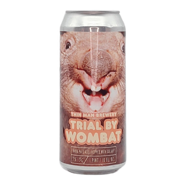 Thin Man Brewing Trial By Wombat Hazy IPA
