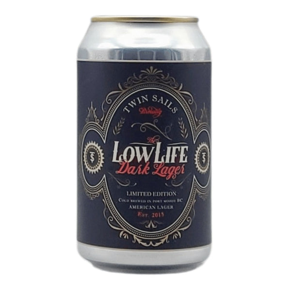 Twin Sails Brewing Low Life Dark Lager