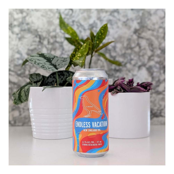2 Crows Brewing Co. Endless Vacation Hazy IPA
