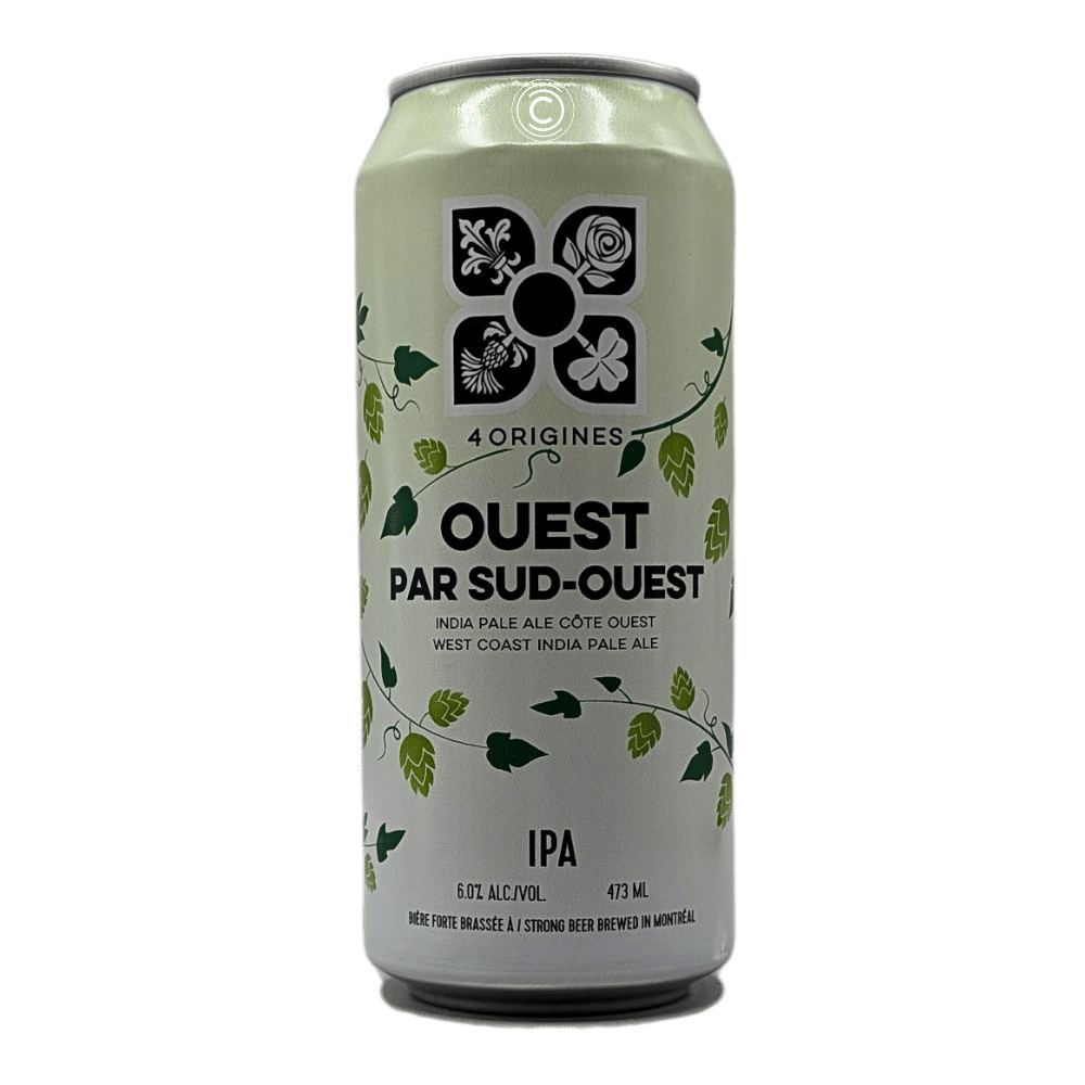 4 Origines Microbrewery Ouest Par Sud-Ouest West Coast IPA – Collective ...