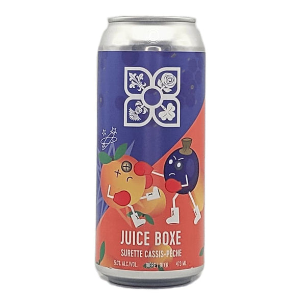 4 Origines Microbrewery Juice Boxe: Blackberry vs. Lemon Sour