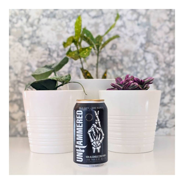 Alley Kat Brewing Unhammered Non-Alcoholic Crisp Brew
