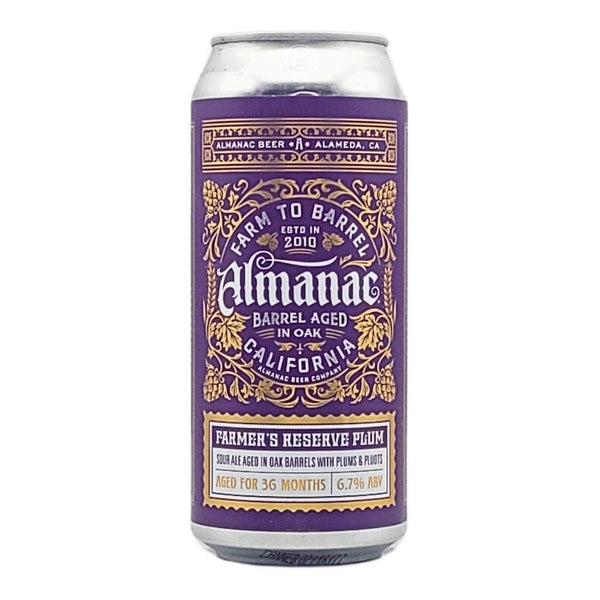 Almanac Beer Co. Farmer's Reserve: Plum Sour