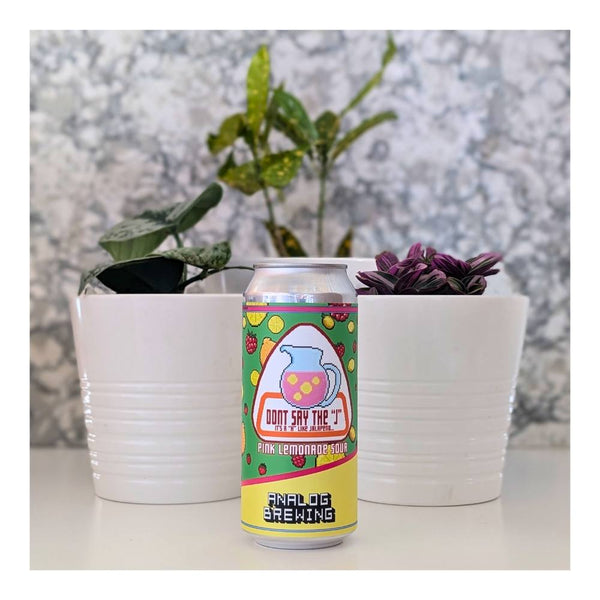 Analog Brewing Don't Say the "J" Pink Lemonade Sour
