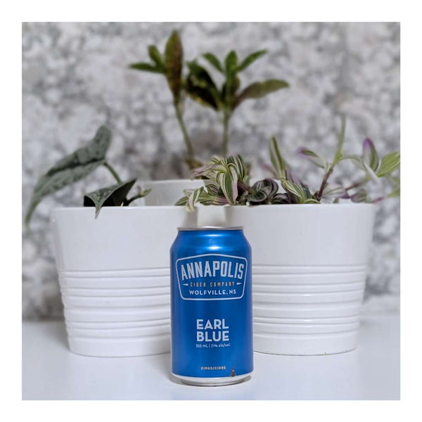 Annapolis Cider Company Earl Blue Earl Grey Blueberry Cider
