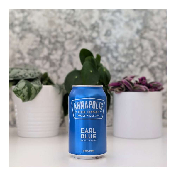 Annapolis Cider Company Earl Blue Earl Grey Blueberry Cider