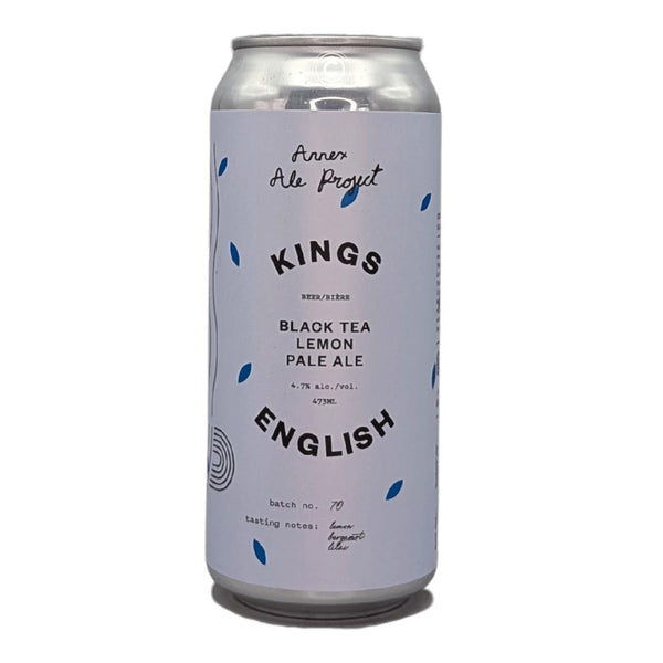 Annex Ale Project King's English Black Tea Lemon Pale Ale