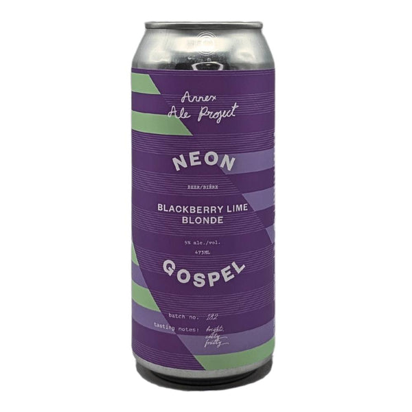 Annex Ale Project Neon Gospel Blackberry Lime Blonde Ale