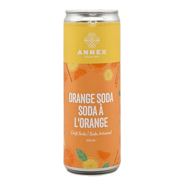 Annex Soda MFG Orange Soda Non-Alcoholic Craft Soda