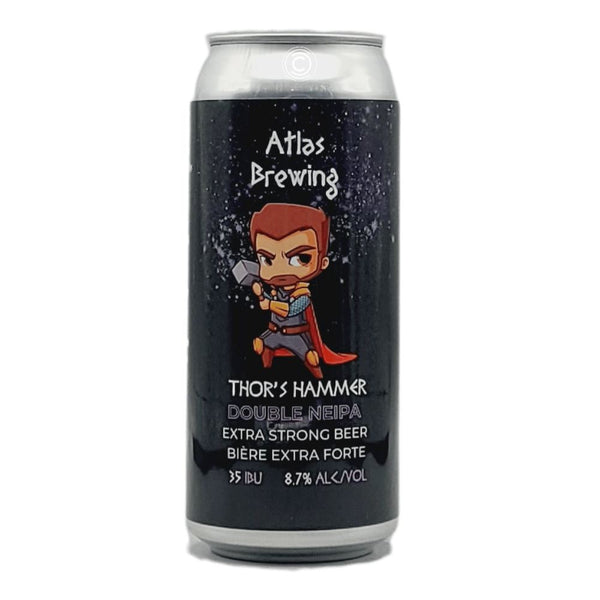 Atlas Brewing Thor's Hammer Hazy Double IPA