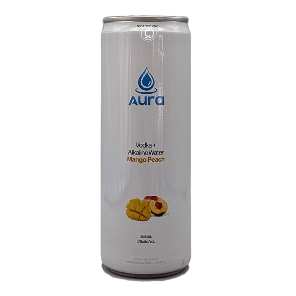 Aura Vodka Water Mango Peach Vodka Water