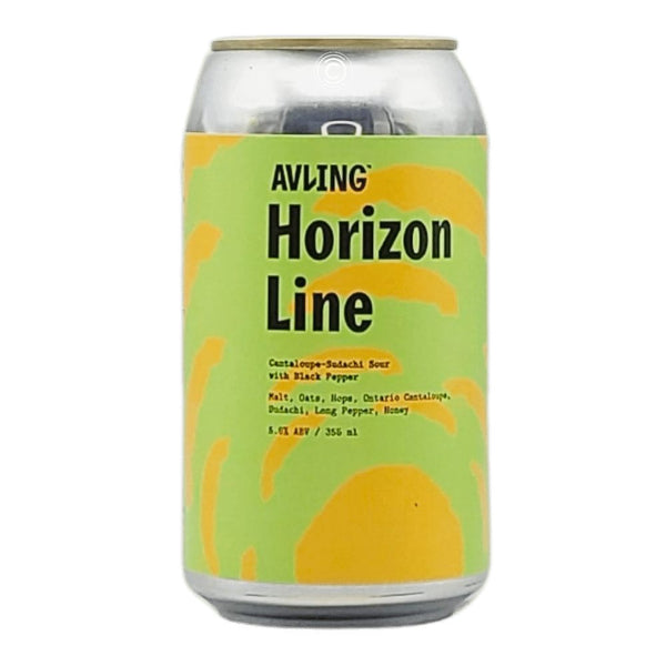 Avling Brewery Horizon Line Cantaloupe-Sudachi Sour with black Pepper