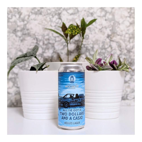 Backcountry Brewing All I've Got Is Two Dollars and A Casio Helles Lager