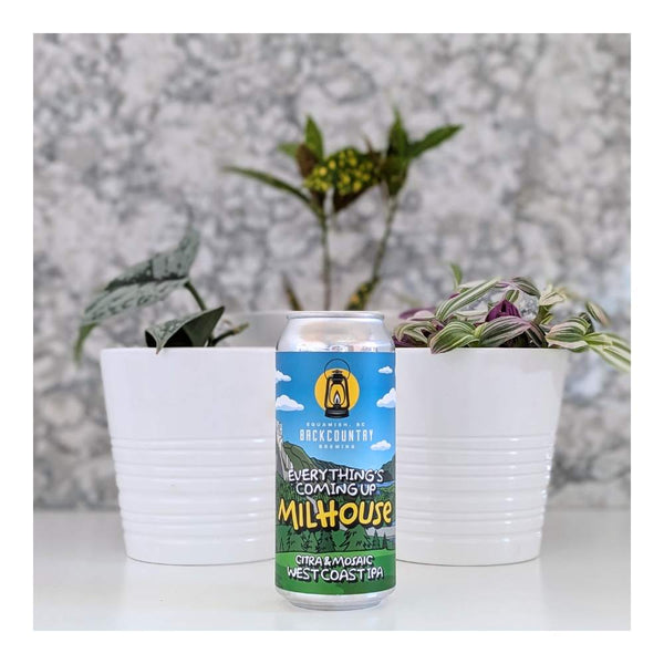 Backcountry Brewing Everything's Coming Up Milhouse West Coast IPA