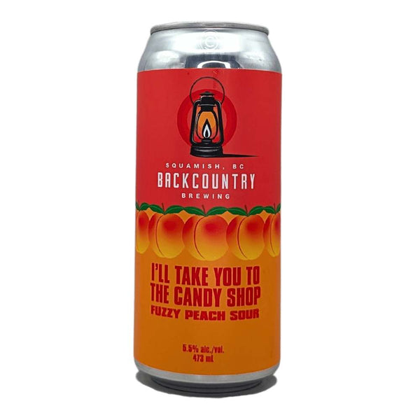 Backcountry Brewing I'll Take You To The Candy Shop Fuzzy Peach Sour