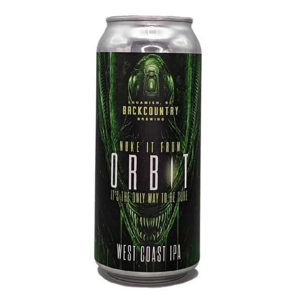 Backcountry Brewing Nuke It From Orbit, It's The Only Way To Be Sure West Coast IPA