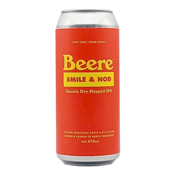 Beere Brewing Company Smile & Nod Hazy IPA