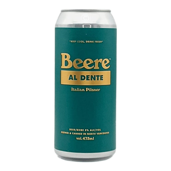 Beere Brewing Company Al Dente Italian Pilsner