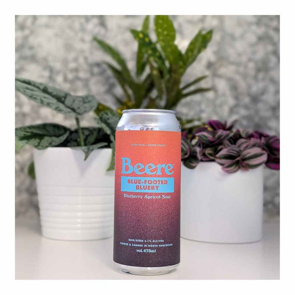 Beere Brewing Company Blue-Footed Blueby Blueberry Apricot Sour