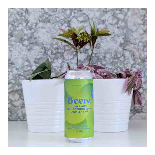 Beere Brewing Company Lime Lager with Coconut Water and Sea Salt