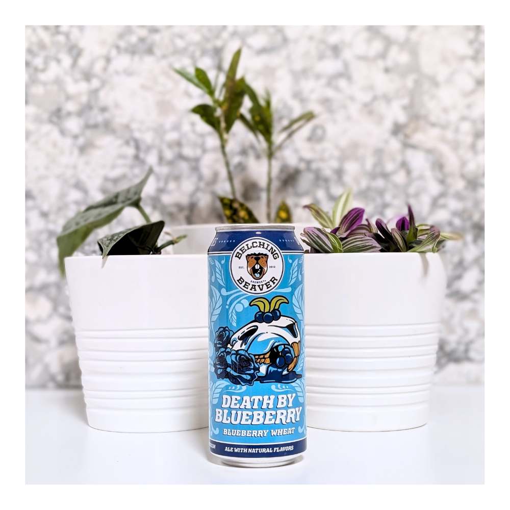 Belching Beaver Brewery Death by Blueberry Fruit Beer – Collective - A ...