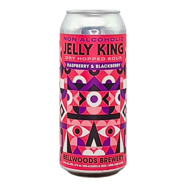 Bellwoods Brewery Jelly King Raspberry Blackberry Sour Non-Alcoholic