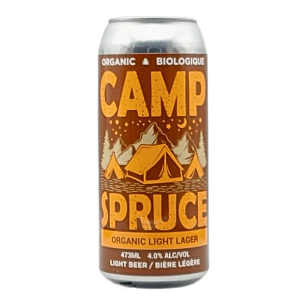 Big Spruce Brewing Camp Spruce Organic Light Lager