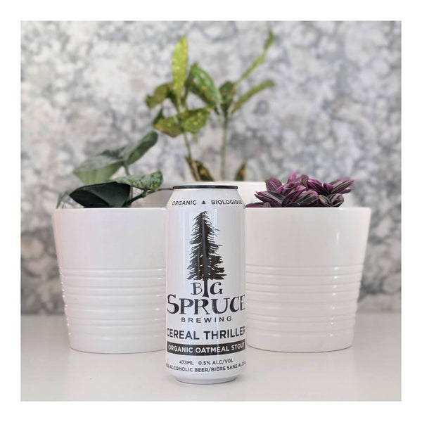 Big Spruce Brewing Cereal Thriller Oatmeal Stout Non-Alcoholic