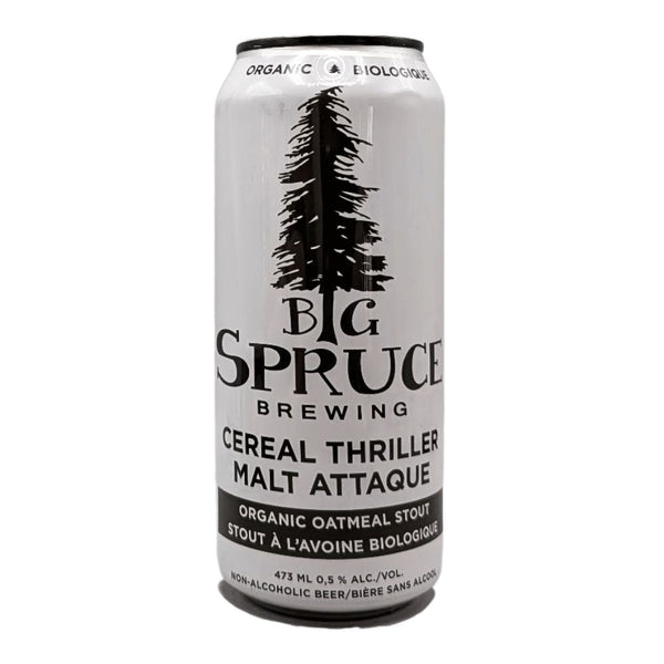 Big Spruce Brewing Cereal Thriller Oatmeal Stout Non-Alcoholic