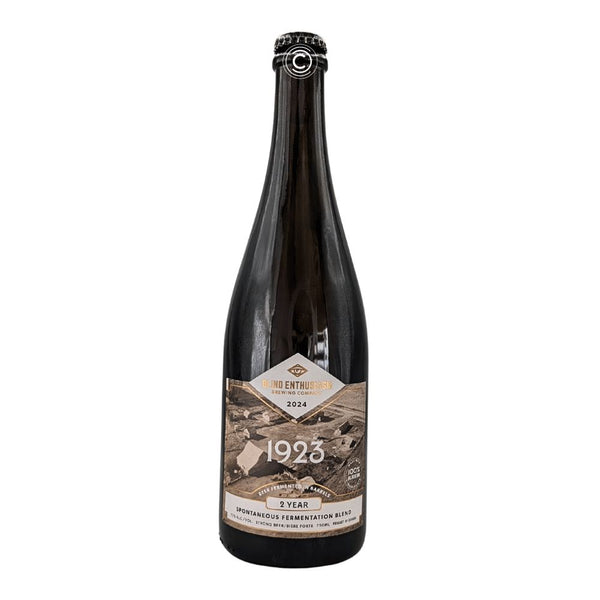 Blind Enthusiasm Brewing Company 1923 Spontaneous Fermentation Blend