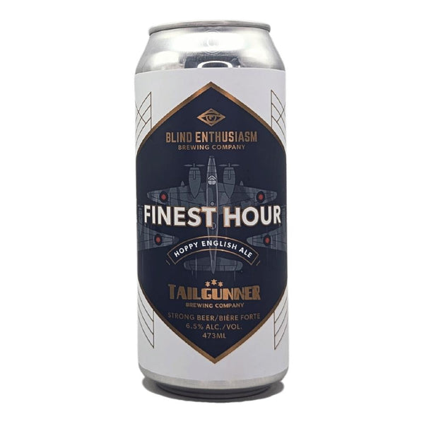 Blind Enthusiasm Brewing Company x Tailgunner Brewing Co. Finest Hour ESB