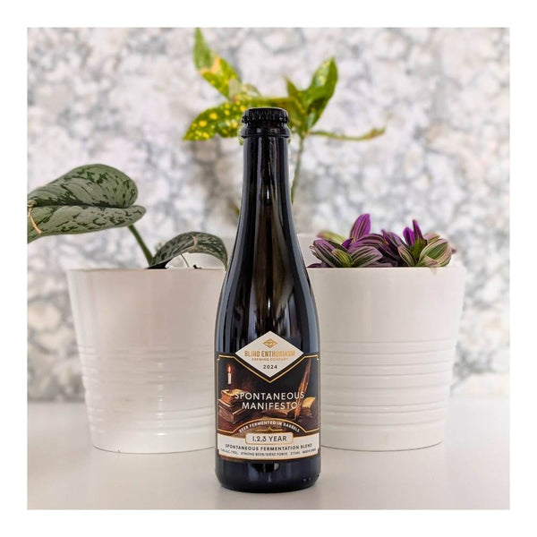 Blind Enthusiasm Brewing Company Spontaneous Manifesto Mixed Fermentation Saison 2024