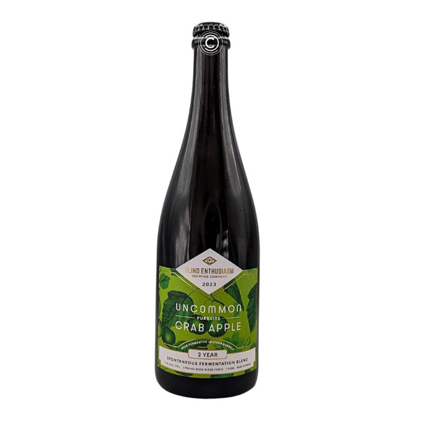 Blind Enthusiasm Brewing Company x Uncommon CIder Co. Uncommon Pursuits: Crab Apple Mixed Fermentation Sour