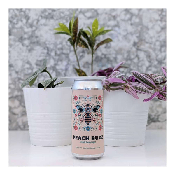 Blindman Brewing Peach Buzz Peach Honey Lager