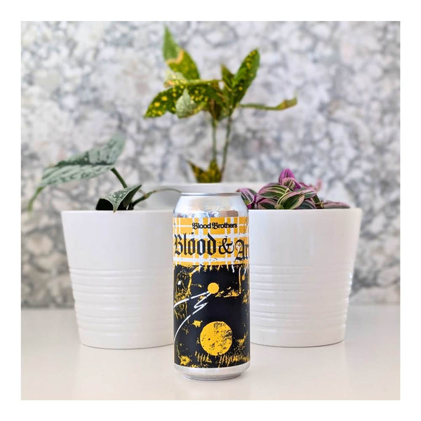 Blood Brothers Brewing x Collective Arts Brewing Blood & Arts Hazy IPA
