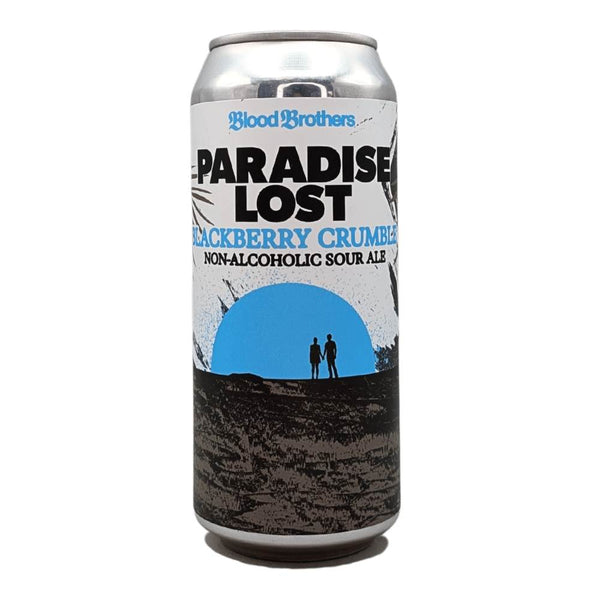 Blood Brothers Brewing Paradise Lost - Non-Alcoholic Blackberry Crumble Sour