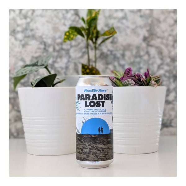 Blood Brothers Brewing Paradise Lost - Blueberry, Vanilla & Spices Non-Alcoholic Sour