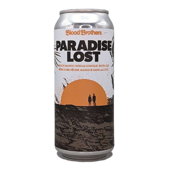 Blood Brothers Brewing Paradise Lost - Non-Alcoholic Peach Mango Sour Ale