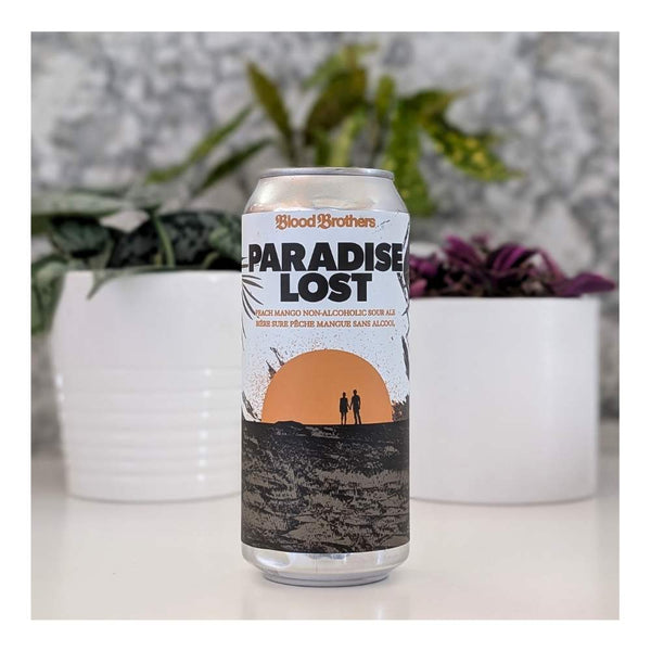 Blood Brothers Brewing Paradise Lost - Non-Alcoholic Peach Mango Sour Ale