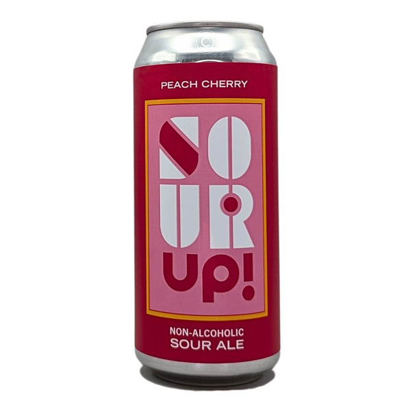 Blood Brothers Brewing Sour Up - Peach Cherry Non-Alcoholic Sour