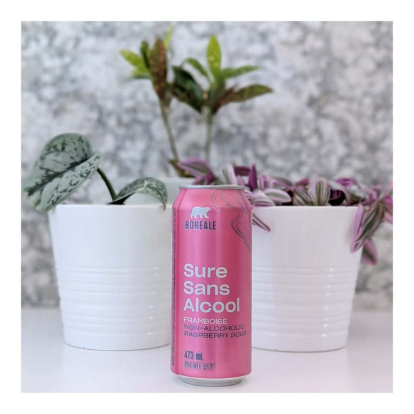 Boreale Hors Sentiers - Sure a la Framboise Sans Alcool Non-Alcoholic Sour