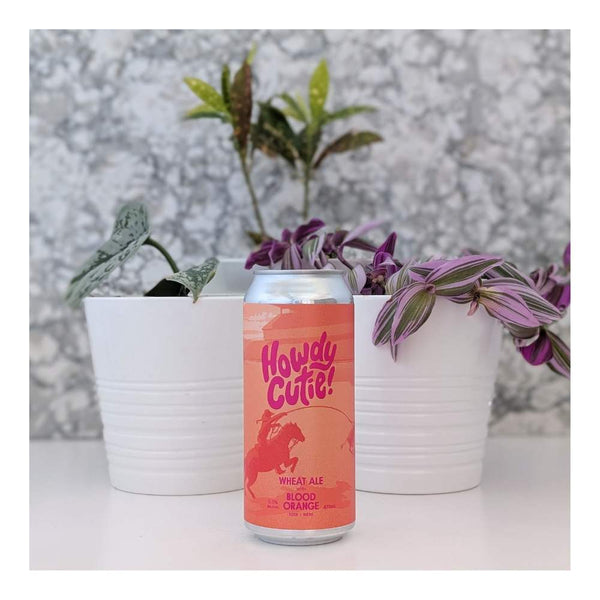 Born Brewing Co. Howdy Cutie Blood Orange Wheat Ale