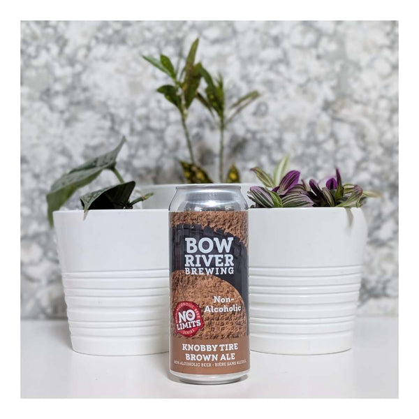 Bow River Brewing Knobby Tire Non-Alcoholic Brown Ale